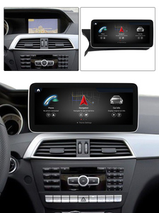 Sistema Stereo per auto Android 12 per Benz classe C W204 2011 2012 2013 Video per auto Snapdragon 662 lettore multimediale per auto WIFI BT5.0