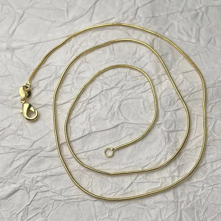 Serpent chaîne or