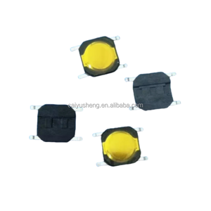 Berühren Sie den Mikrosc halter 4*4*0,8mm 4-poliger Knopfsc halter Wasserdichter Kupfer kopf knopf