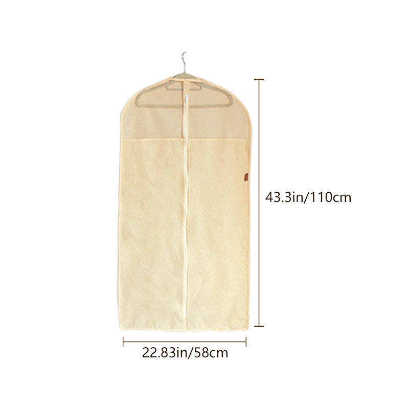 Housse anti-poussière en pur coton 58*110