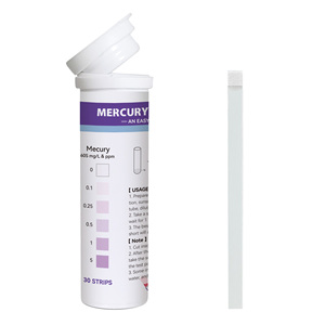 Rapid Mercury <strong>test</strong> Strips, HG Concentration Level in Cosmetics <strong>test</strong> Home <strong>test</strong> - Product Image 6