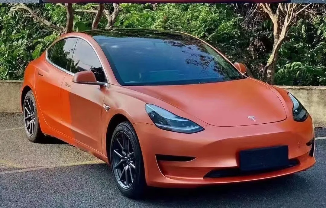 Orange électrique 5 * 59ft