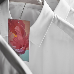<strong>Custom</strong> Embossed Clothes <strong>String</strong> Plastic Garment Product hang <strong>Tags</strong> Clothes Hang <strong>Tag</strong> With <strong>String</strong> - Product Image 4