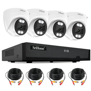 2025 Hot Selling 4CH Sicherheits set DVR Kit XVR Kit AHD Kamera Home Monitoring Kit CCTV-Systeme Netzwerk kamerasystem Kamera 2MP