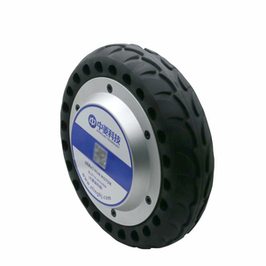 Low Speed <strong>High</strong> Power 8 Inch 24V 350W 6N.m 150kg Load Brushless <strong>DC</strong> Electric Wheel Hub <strong>Motor</strong> For Moving Robot