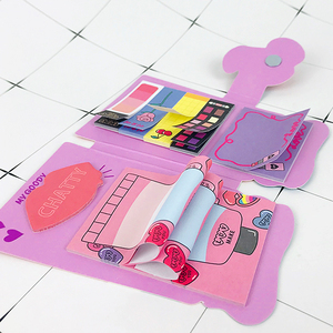 Kết Hợp Notepad Tùy Chỉnh Phim Hoạt Hình Bất Thường Hình Sáng Tạo Dính Ghi Chú - Product Image 6