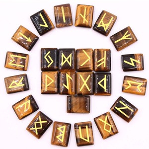 Gül kuvars Rune Set doğal Wicca enerji taşı için Divination ve sezgi meditasyon koruma viking runes - Product Image 2