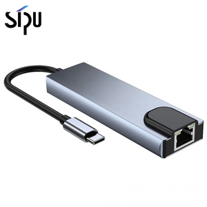 SIPU 5-in-1 USB Hub C adattatore multiporta USB 3.0 Gigabit Ethernet RJ45 Docking Station interfaccia HDMI progettato Pro Computer - Product Image 2