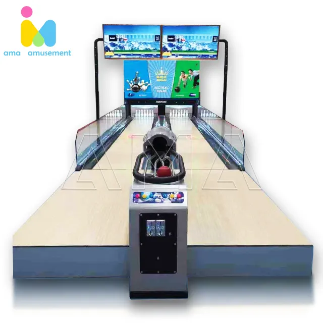 Equipo Deportivo recreativo para adultos y niños, Mini máquina de Arcade de cuatro carriles, doble carril, 2023