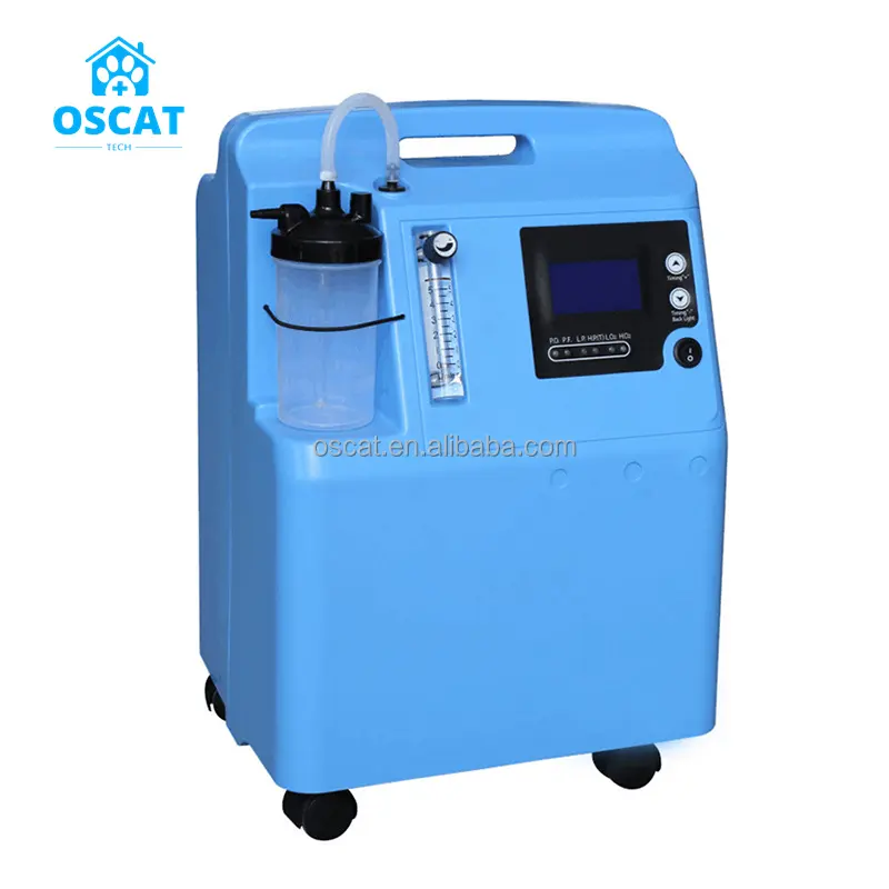 OSCAT EURPET Equipo de hospital Concentrador de oxígeno médico portátil Máquina de fabricación de oxígeno móvil Oxygenerator veterinario