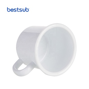 BestSub 12oz 360ml Wholesale <strong>Best</strong> Quality Approved Colored Enamel <strong>Cups</strong> Camping Sublimation Mugs for Printing - Product Image 5