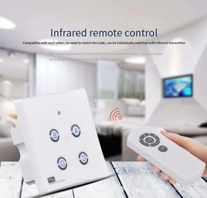 Geagoodセンサースイッチ屋内コントローラー4チャンネルIRリモートコントロールスイッチ - Product Image 2