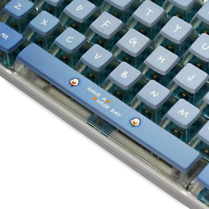 Custom 60% Russian Rgb Mechanical <strong>Keyboard</strong> <strong>with</strong> Transparent Keycaps pink Blue Cover <strong>Notebook</strong> <strong>Keyboard</strong> for Gaming and Office - Product Image 2