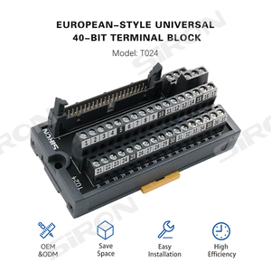 40PIN入出力小型電気コネクタ電気DINレール取り付け端子台 - Product Image 3