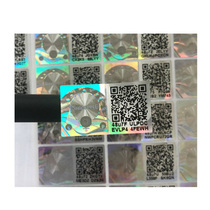 Hologramm benutzer definierte Druck einzigartige Codes kratzen QR-Codes Rolle Hologramm Aufkleber - Product Image 6