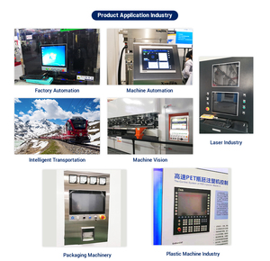 Industria de la automatización Montado en el brazo 15 pulgadas Full HD Todo en una computadora Monitor industrial IP65 HMI Panel de pantalla táctil Pantalla de PC
