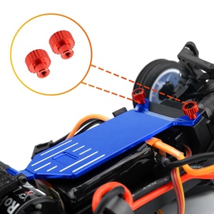 एल्यूमीनियम मिश्र धातु चेसिस रिसीवर प्लेट के लिए 1/24 माइक्रो-बी 2wd buggy rc कार ट्रक अपग्रेड भागों - Product Image 4