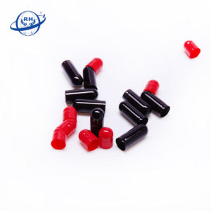 ขนาด 00 0 1 2 3 4 ตัวอย่างฟรี แคปซูลยาเปล่าสีแดงและสีดํา - Product Image 6