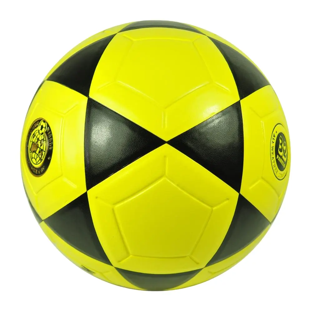 Pallone da calcio in PVC calcio personalizzato Indoor outdoor articoli sportivi all'ingrosso taglia 5 4 3 pallone da calcio in pelle laminato