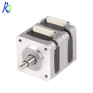 CE Phê Duyệt 1.8 Độ <span class=keywords><strong>Stepper</strong></span> <span class=keywords><strong>2</strong></span> Giai Đoạn 35 Mét NEMA14 Đôi Trục Hybrid Động Cơ Bước - Product Image 2
