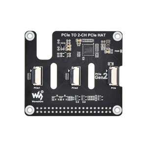 Scheda adattatore PCIe FFC per Raspberry Pi 5, espande i connettori 2-Ch PCIe FFC, supporta impilare più cappelli PCIe - Product Image 2