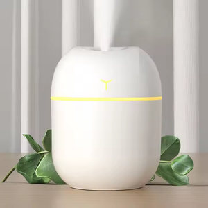 Tragbarer 220ml Mini-USB-Desktop-Luftbe feuchter mit bunten Lichtern Ultraschall-Heimluft-Aroma therapie für Auto-und Haushalts zwecke