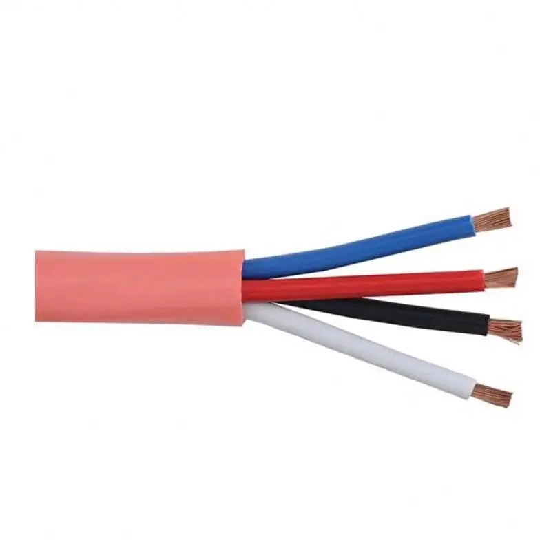 Cable eléctrico de cobre eléctrico de PVC Rohs personalizado de fábrica Cable eléctrico aislado de silicona Xlpe