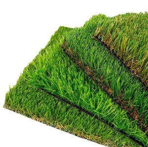 Tất cả thời tiết cảnh quan cỏ Turf trong nhà ngoài trời đưa màu xanh lá cây cỏ nhân tạo hạt giống Mat cỏ tổng hợp - Product Image 6