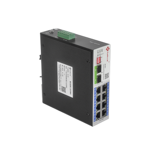 Robusto 2GE SFP 8 FE Puerto de cobre Conmutador Ethernet POE no administrado Equipo de red industrial endurecido con función inteligente en stock - Product Image 3