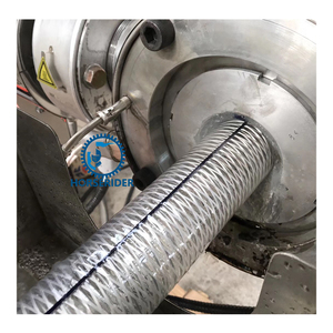 Pvc çelik güçlendirilmiş hortum üretim hattı pvc spiral çelik tel güçlendirilmiş hortum makinesi PVC hortum makinesi üreticisi - Product Image 5