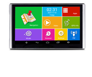Personalización de navegación de 7 pulgadas y pantalla táctil GPS 1GB 16GB coche PND Android sistema GPS Navegador de vehículos - Product Image 1
