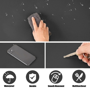Custom E-sports Gaming Printed <strong>Keyboard</strong> Pad Non Slip Material PVC PU Leather Pad Protector Desk Mat Custom <strong>Computer</strong> Mouse Pad - Product Image 2