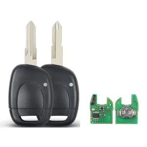1 düğme 433Mhz araba uzaktan anahtar Fit Uncut NE73 VAC102 Blade Renault Renault 46 çip Renault Clio usta Twingo Kangoo için - Product Image 1