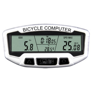Odómetro inalámbrico para bicicleta con indicador de batería baja, máquina de código digital con luz LCD, recordatorio de aceite, precio de fábrica - Product Image 2
