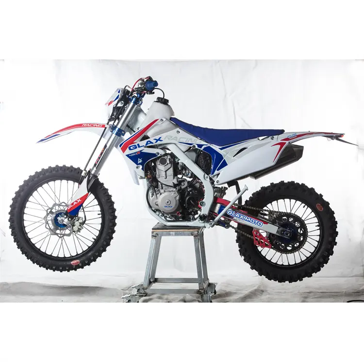 GLAX 브랜드 CRF 450cc 먼지 자전거 오프로드 레이싱 오토바이 zongshen NC450 엔진