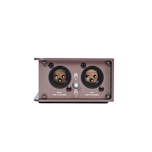 Di-t2ซีรีย์รุ่นใหม่1/2ช่องกล่องรับสัญญาณเสียงพาสซีฟโดยตรงเสียงรบกวนต่ำสำหรับเครื่องดนตรี