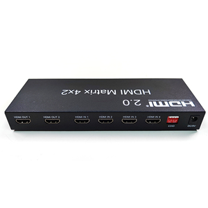 Matriz HDMI 4k60 4x2 con EARC D-o-lby Vision SPDIF Salida de audio óptico 4 en 2 salidas HDCP 2,2 Gestión EDID - Product Image 5
