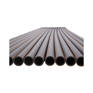Çin'den en iyi yüksek yoğunluklu PE sulama gaz borusu popo füzyon bağlantısı ile korozyona dayanıklı siyah HDPE esnek dayanıklı - Product Image 1