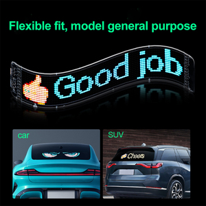Neues programmier bares <span class=keywords><strong>LED</strong></span>-<span class=keywords><strong>Display</strong></span> Truck Devil Eye mit <span class=keywords><strong>Matrix</strong></span>-Trucks Interaktive Animation Flexibler Bildschirm Vorderes Heckfenster <span class=keywords><strong>USB</strong></span>
