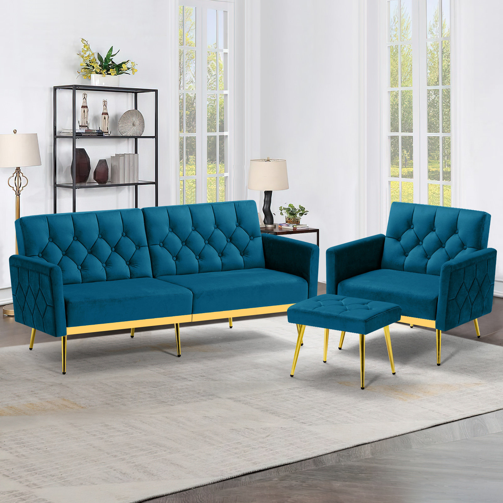 Teal Velvet