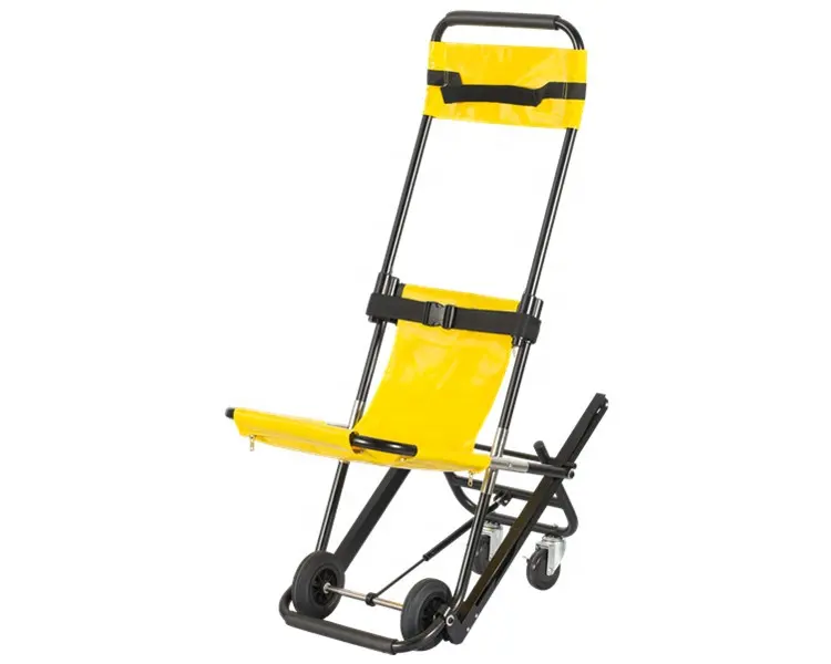 Sedia a rotelle per arrampicata su scale con sedia a strascico di salvataggio manuale barelle per i primi aiuti medici ospedalieri forniture di terapia riabilitativa