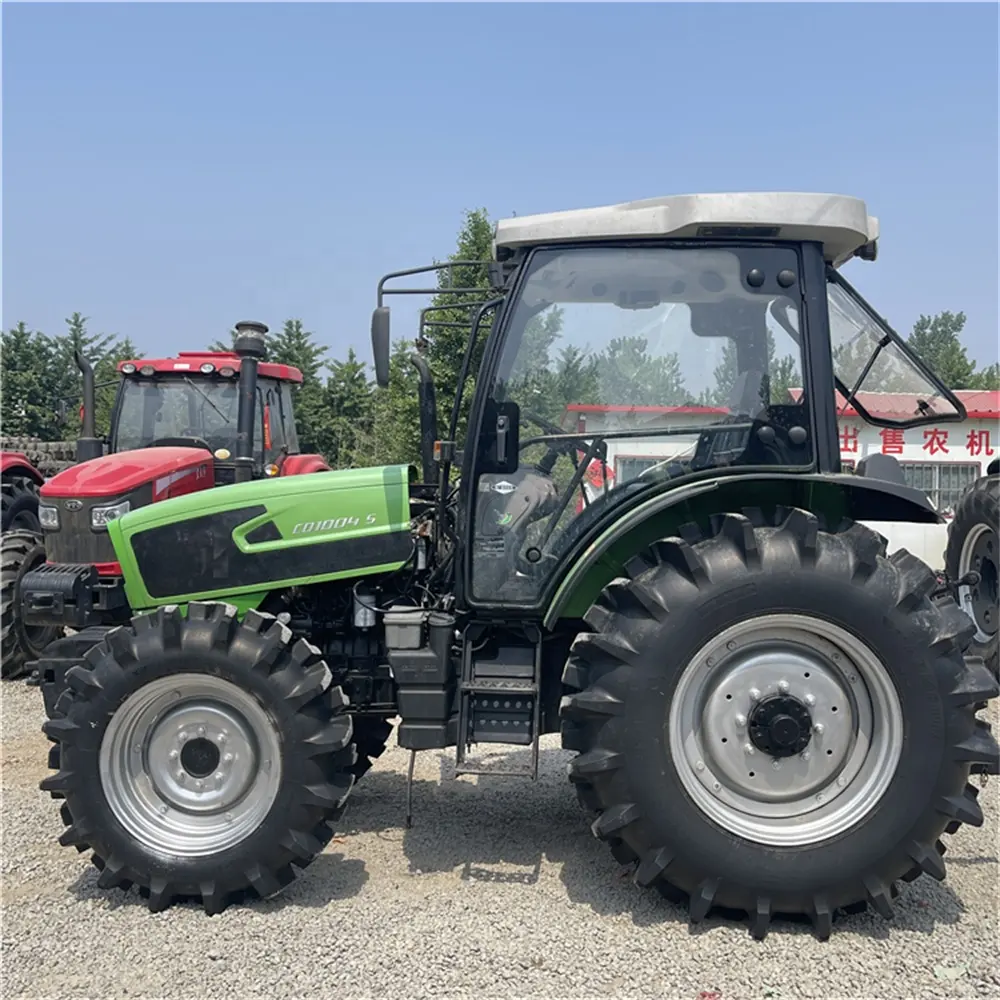 Trattore usato 4WD motore Diesel trattore agricolo agricolo 110HP Duetz Fahr origine dalla germania trattore