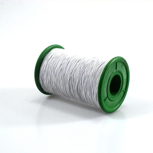 Wholesales Customized Size Round <strong>Elastic</strong> Rope White Black Color Polyester Rubber <strong>String</strong> <strong>Elastic</strong> Rope