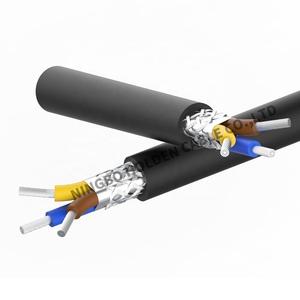 18 26 24 22 20 AWG 2 3 4 5 6 çekirdek pvc korumalı tel saf bakır RVVP kontrol güç elektrik kablosu - Product Image 6