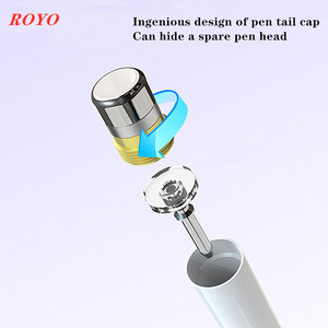 ปากกา <span class=keywords><strong>Stylus</strong></span> สำหรับวาดภาพแท็บเล็ต,ปากกาเขียนหน้าจอแบบ Capacitive อเนกประสงค์มีแม่เหล็กความไวสูง - Product Image 5