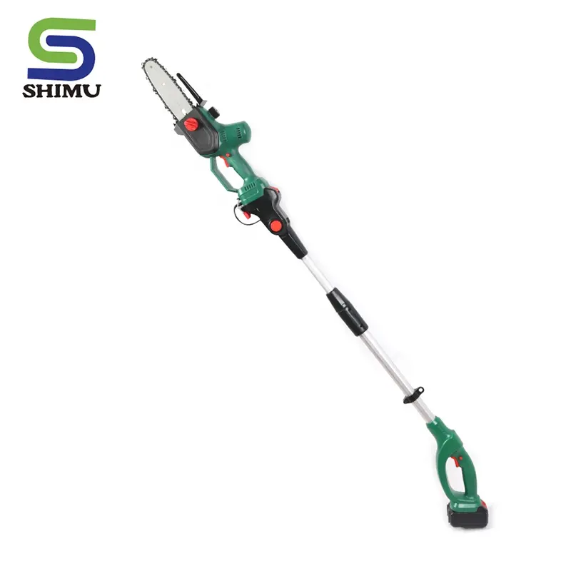 SMY100014 NINGBO SHIMU vendite Della Fabbrica 20V cordless lungo palo sega a catena motosega elettrica per il giardino