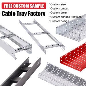 EACHANGSUN <strong>Network</strong> Cable <strong>Trunking</strong> Durable Rustproof Galvanized Steel Hot-dipped Galvanized Cable <strong>Trunking</strong> - Product Image 6