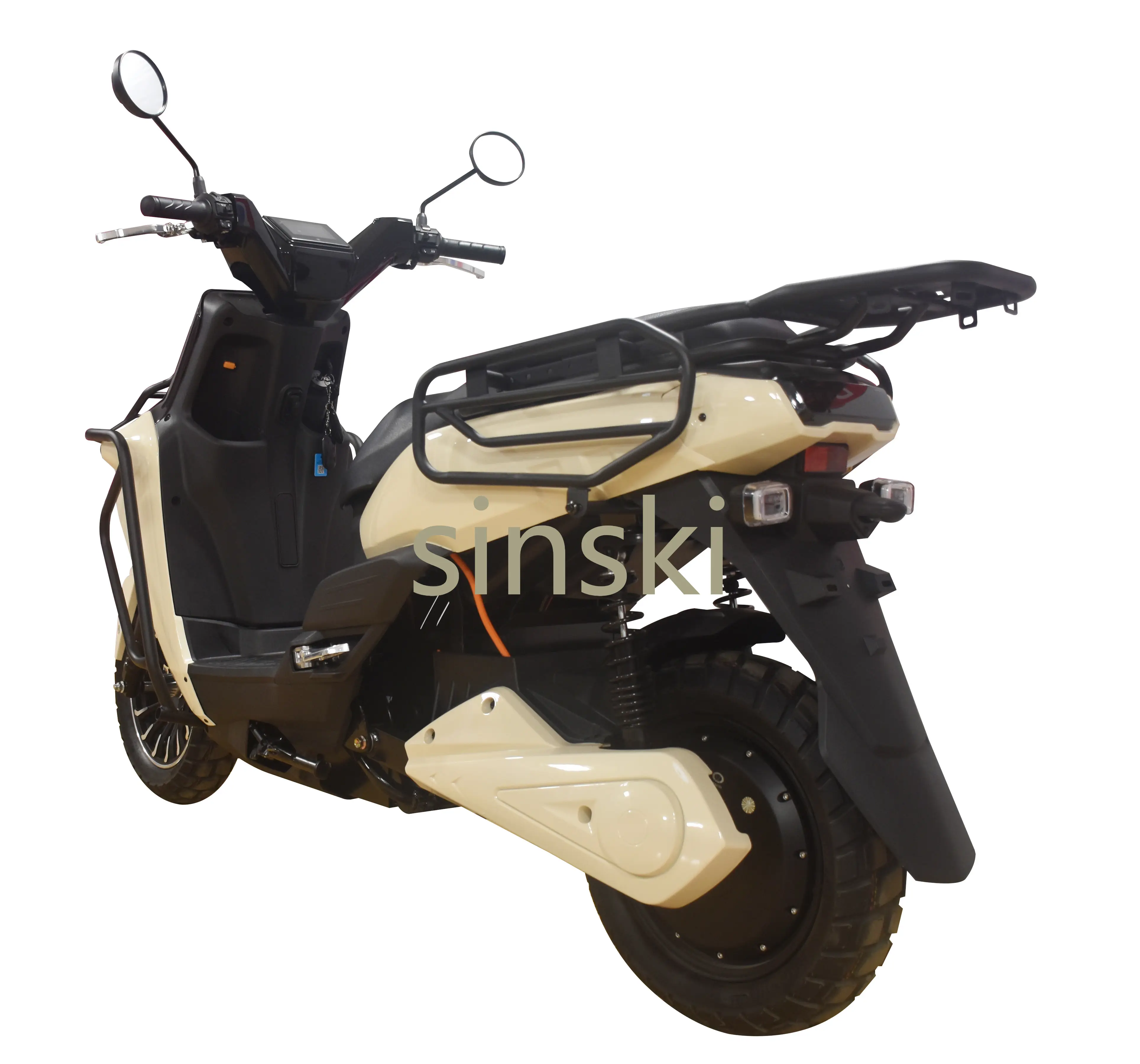 SINSKI 고품질 싼 사용자 정의 3000w 배달 전기 오토바이 스쿠터화물 떨어져 도로 전기 오토바이
