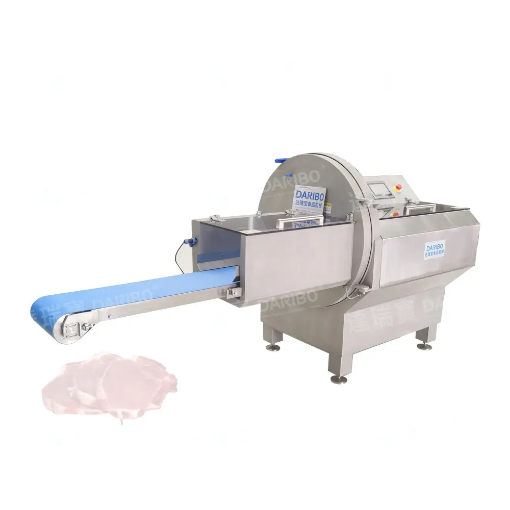 Thịt bò đông lạnh cắt ham thăn Slicer thịt lợn Chop Thiết bị cắt