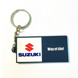 Ücretsiz promosyon hediye Suzuki Logo anahtar zincirleri özel yapılmış 2D kauçuk anahtarlık yumuşak PVC anahtarlar halka tutucu ucuz - Product Image 1